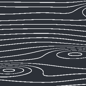 Wood grain, flat pattern seen from above