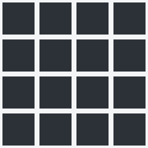 Tiles, flat pattern seen from above
