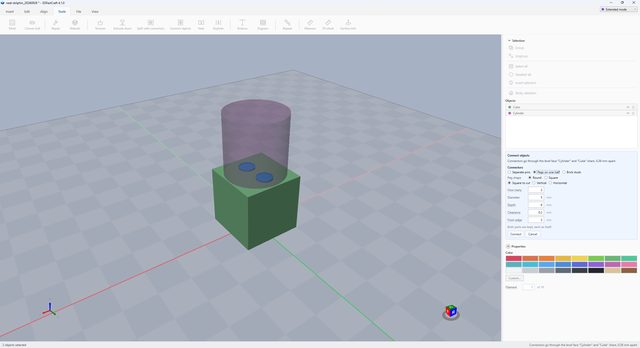 Connect objects